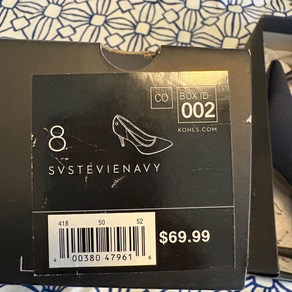 Vera wang navy blue pumps - Picture 4 of 4